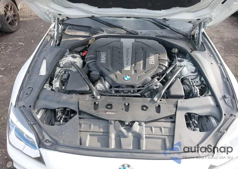 2015 BMW 650I из США, поврежденный, VIN WBAYP9C57FD169733